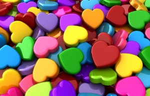 Colorful Hearts