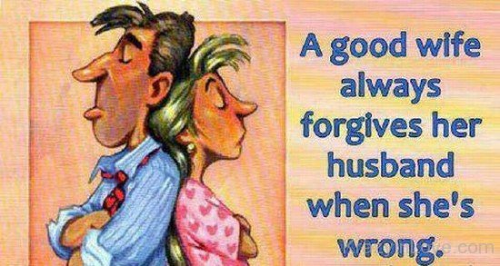 A Good Wife Always forgive