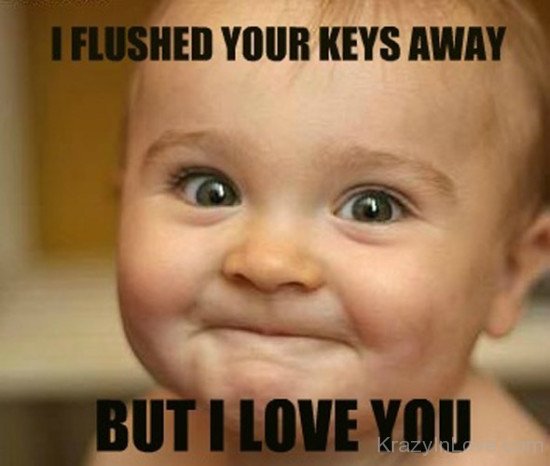 I Flushed Your Keys Away