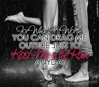 Kiss Me In The Rain