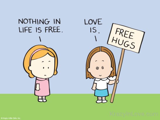 Love Is Free Hugs