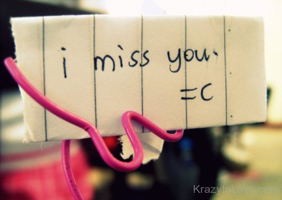 I  Miss You