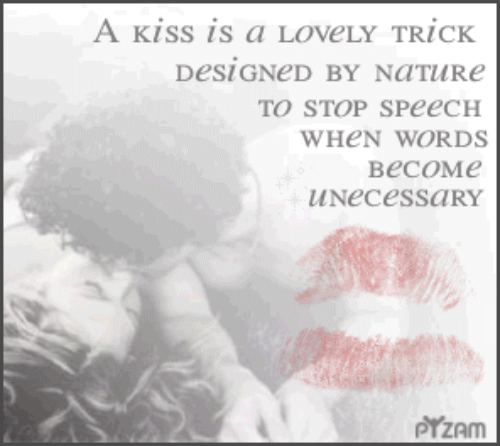 A kiss Is A Lovely