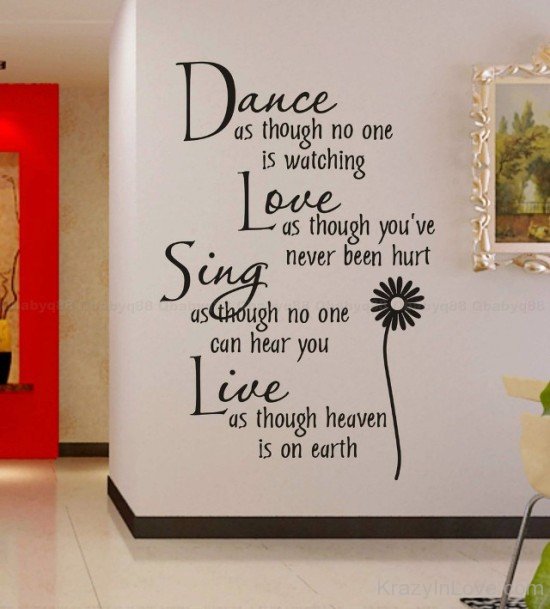 Dance, Love,Sing And Live