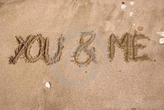 You And Me On Sand