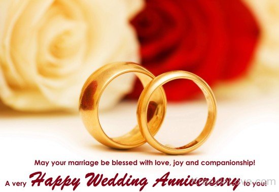 A Very Happy Wedding Anniversary To You