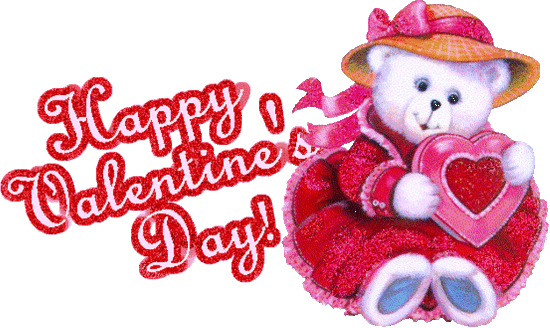 Happy Valentine's Day Glittering Image-vcx304