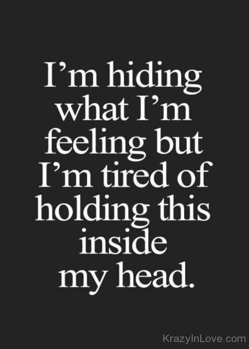 I'm Hiding What I'm Feeling-hnm311