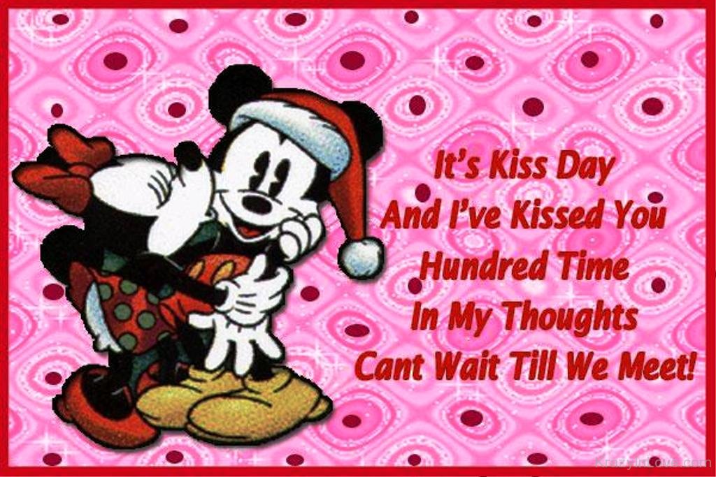 It S Kiss Day And I Ve Kissed You