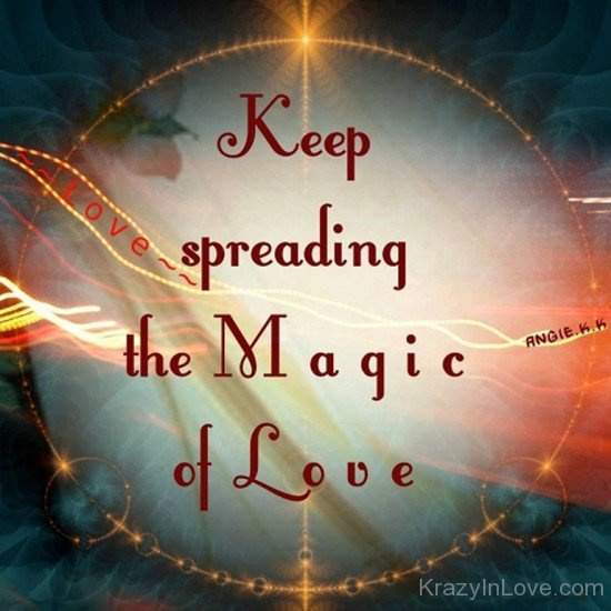 Keep Spreading The Magic Of Love-yut403