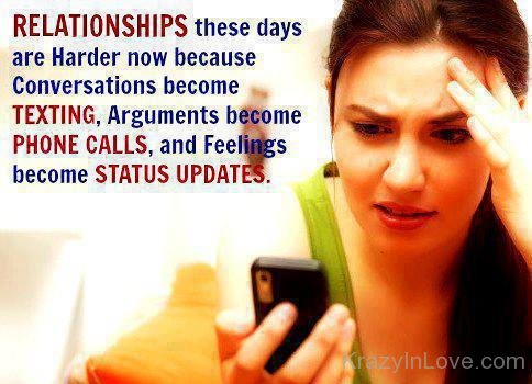 Relationships These Days Are Harder