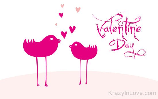 Valentine Day Love Birds Image-vcx322