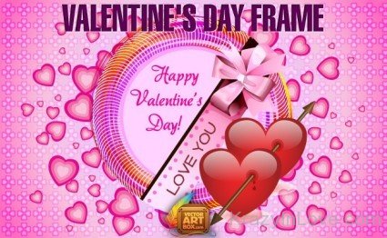 Valentine's Day Frame-vcx324