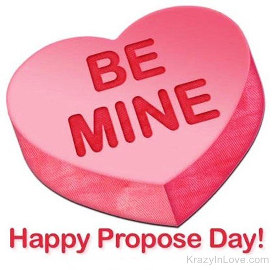 Be Mine Happy Propose Day-qw103