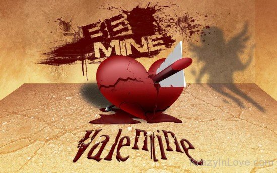 Be Mine Valentine Heart Image-qw110