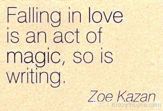 Falling In Love Is An Act Of Magic-yt902