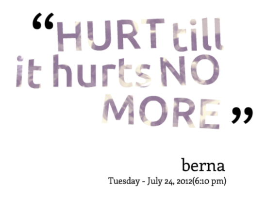 Hurt Till It Hurts No More-yt511