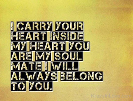 I Carry Your Heart Inside My Heart-tr506