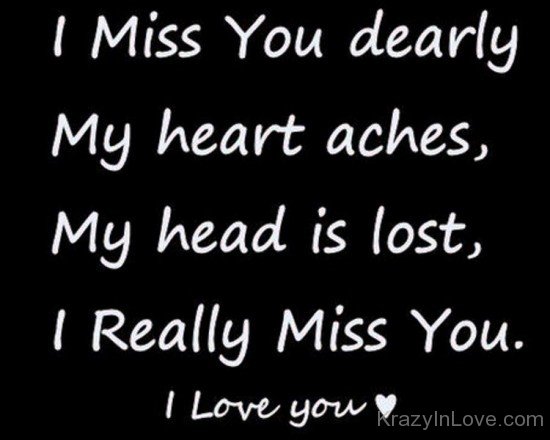 I Miss You Dearly-yt612