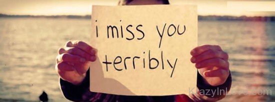I Miss You Terribly-yt617