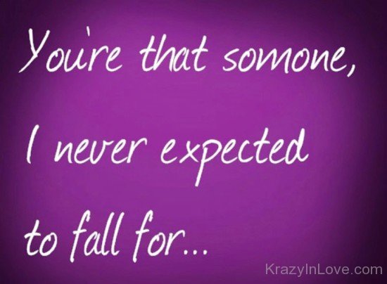 I Never Expected To Fall For-kj814