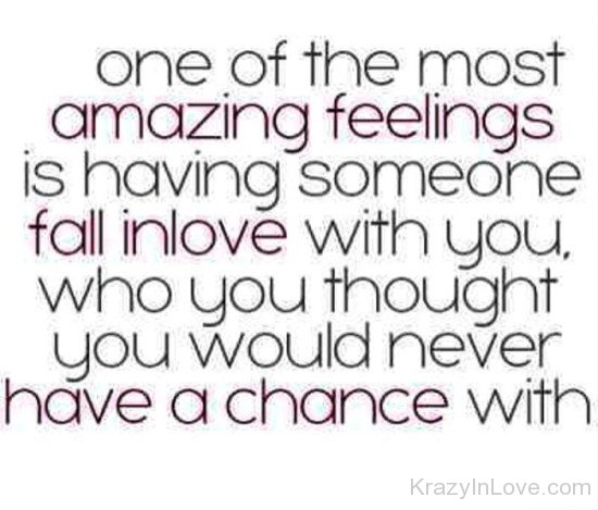 One Of The Most Amazing Feelings-kj826