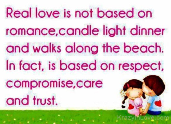 Real Love Is Not Based On Romance-re436