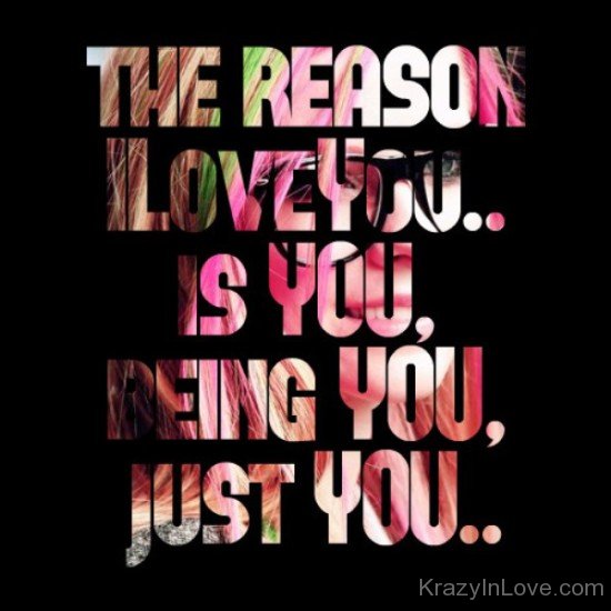 The Reason I Love You Is You-um721