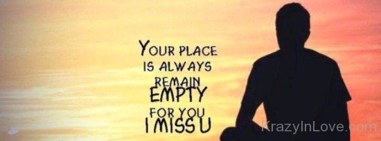 Your Place Always Remain Empty-yt629