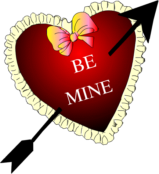 Be Mine Animated Heart Image-rh424