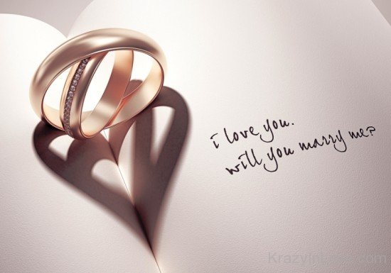 I Love You Will You Marry Me-xq103