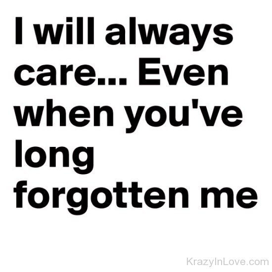 I Will Always Care-qw313