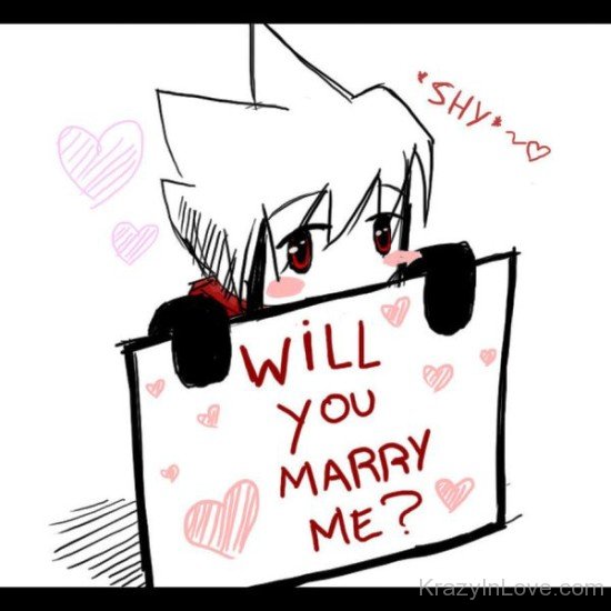 Shy Boy Asking For Marry-xq118