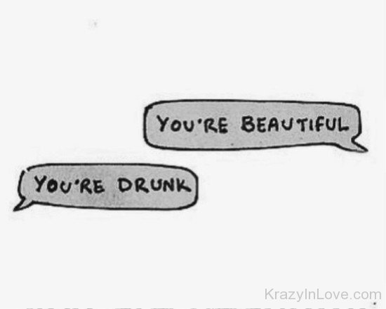 You're Beautiful You're Drunk-vb639