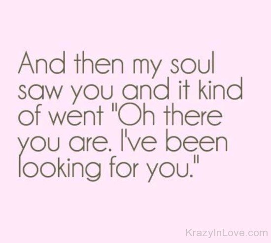 And Then My Soul Saw You-tvc301