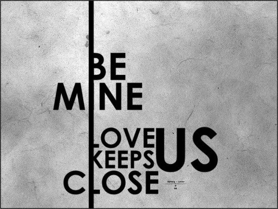 Be Mine Love Keeps Us Close-yvc212