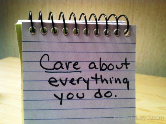 Care About Everything You Do-unb5401