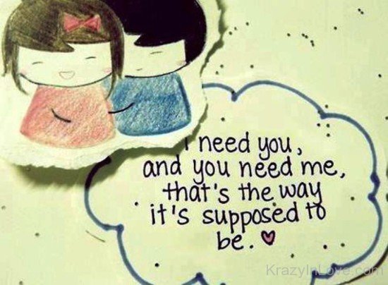 I Need You,And You Need Me-ynb521