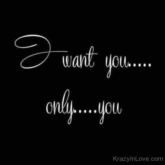 I Want You Only You-tyh626