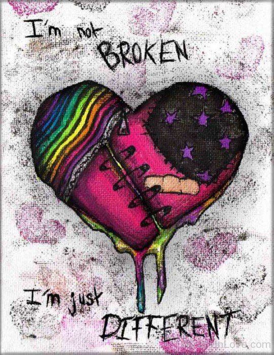 I'm Not Broken I'm Just Different-tws226