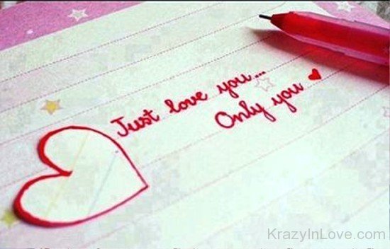 Just Love You Only You-tvc334