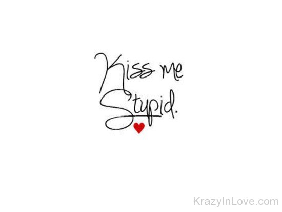 Kiss Me Stupid-rvc424
