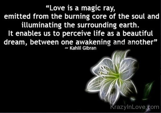 Love Is A Magic Ray-rcv613