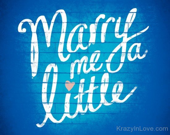 Marry Me A Little-yvb516