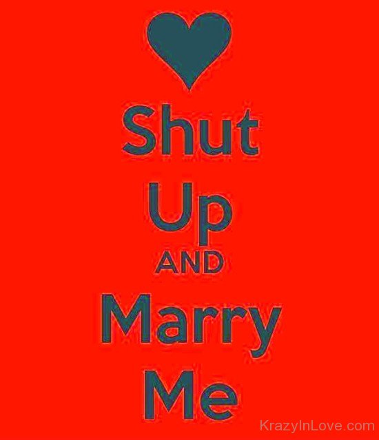 Shut Up And Marry Me-yvb527