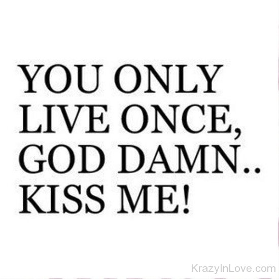 You Only Live Once-rvc433