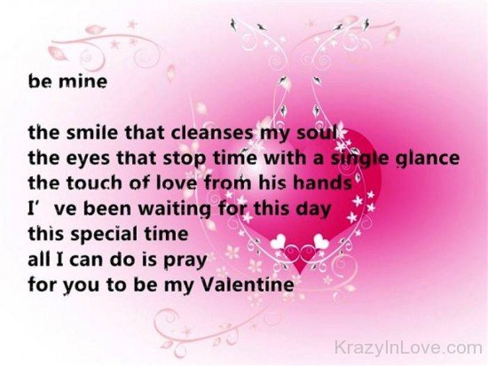 Be Mine The Smile-rmj903