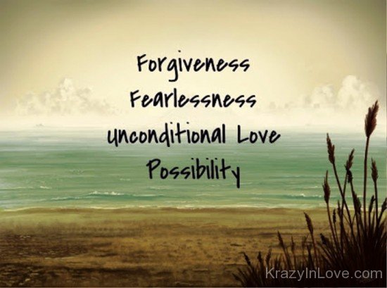 Forgiveness,Fearlessness-qaz105