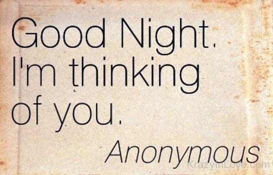 Good Night I'm Thinking Of You-twq104