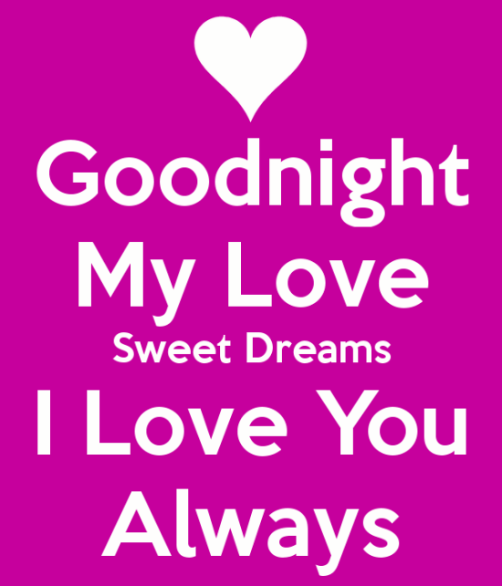 Goodnight My Love Sweet Dreams-rtd312